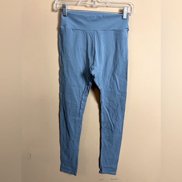Gymshark‎ Women’s Size Medium Blue Gray Active Workout Leggings - Picture 1 of 6
